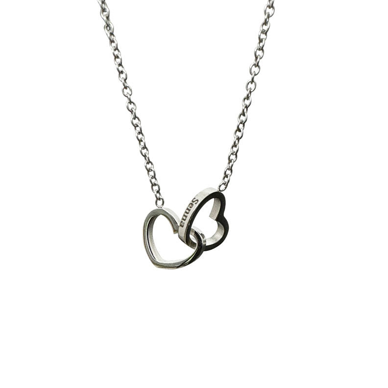 Engraved Necklace with Eternal Rose Box