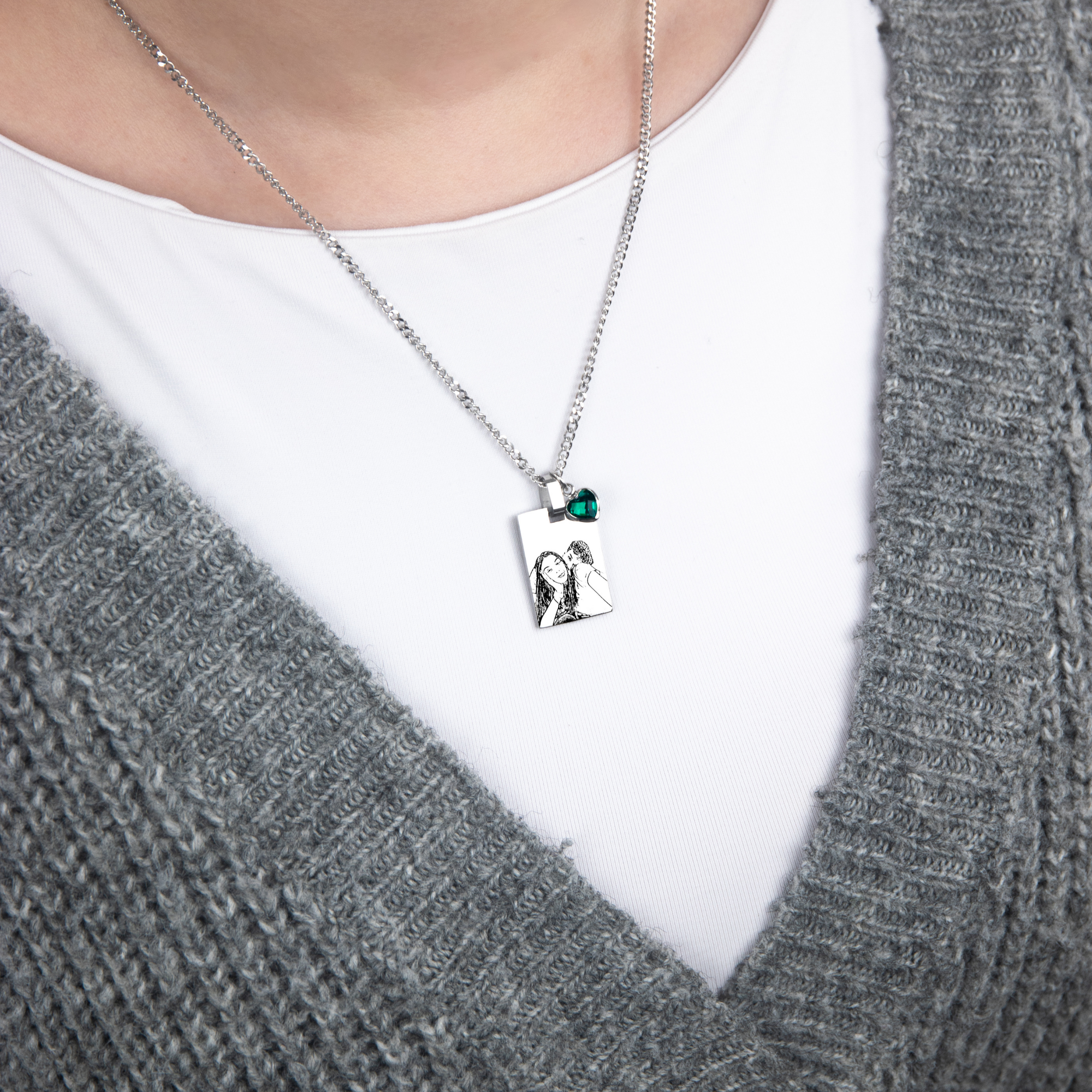 Custom Necklace - Outline