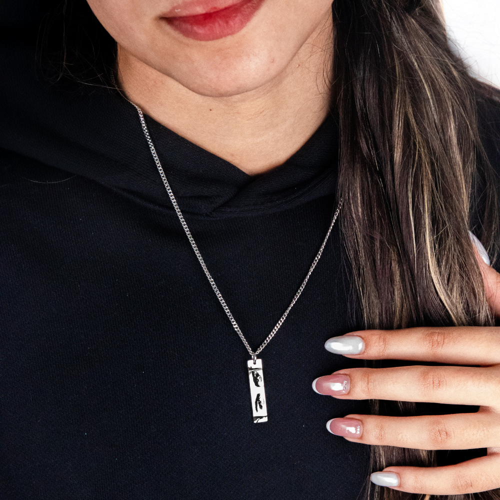 Duo Custom Necklace - Eyes