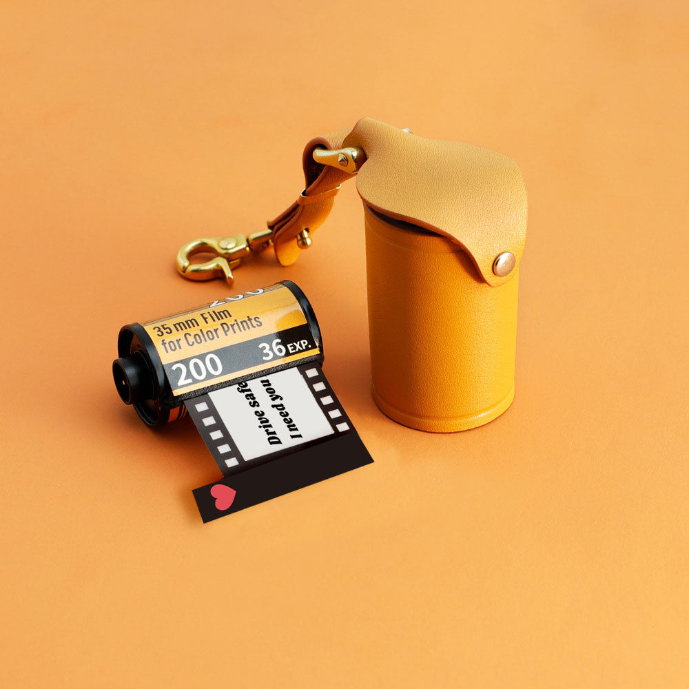 Custom Drive Safe Film Roll Keychain