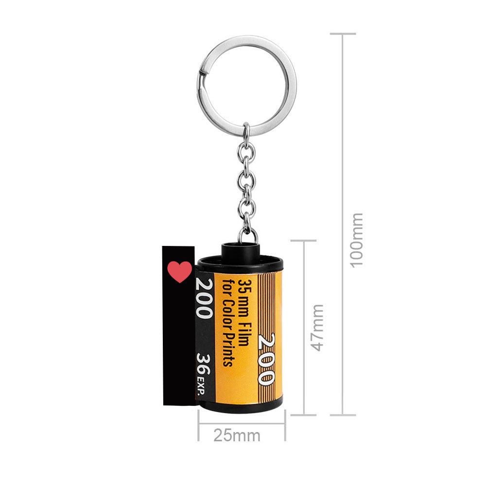 Custom Drive Safe Film Roll Keychain