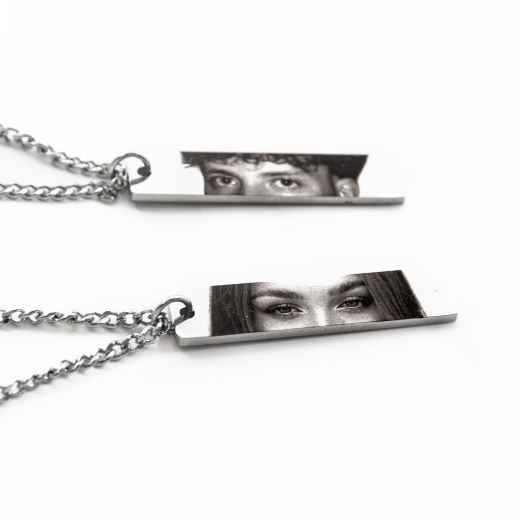 Duo Custom Necklace - Eyes