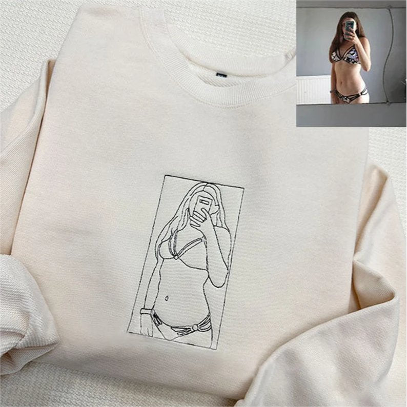 Custom Embroidered Spicy Sweatshirt